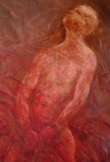 Original Expressionism Classical Mythology Painting by Ton Bartels