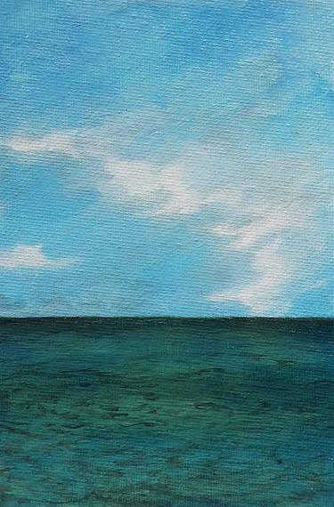 Original Abstract Seascape Paintings by Pranjali Verekar