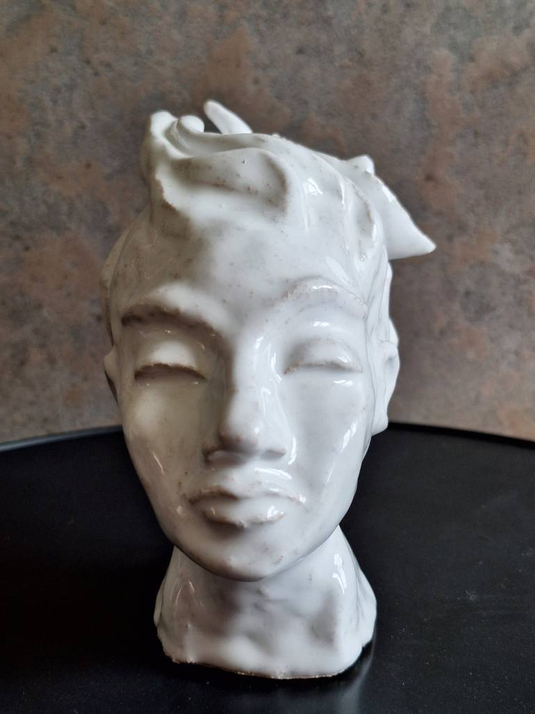 Original Art Nouveau Women Sculpture by Anna Goldbrook