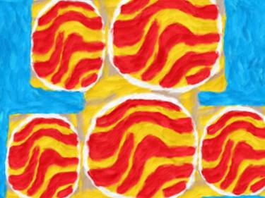 Original Abstract Expressionism Abstract Digital by Liz Amable