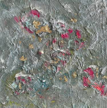Original Abstract Nature Mixed Media by Jessica Lemieux