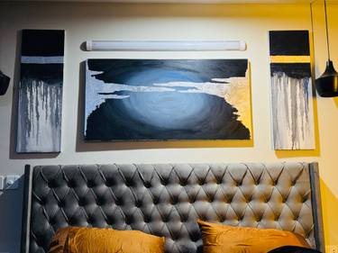 Original Abstract Expressionism Abstract Painting by Ayesha Ayub