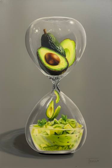 Original Photorealism Food & Drink Painting by Francesca Trusso
