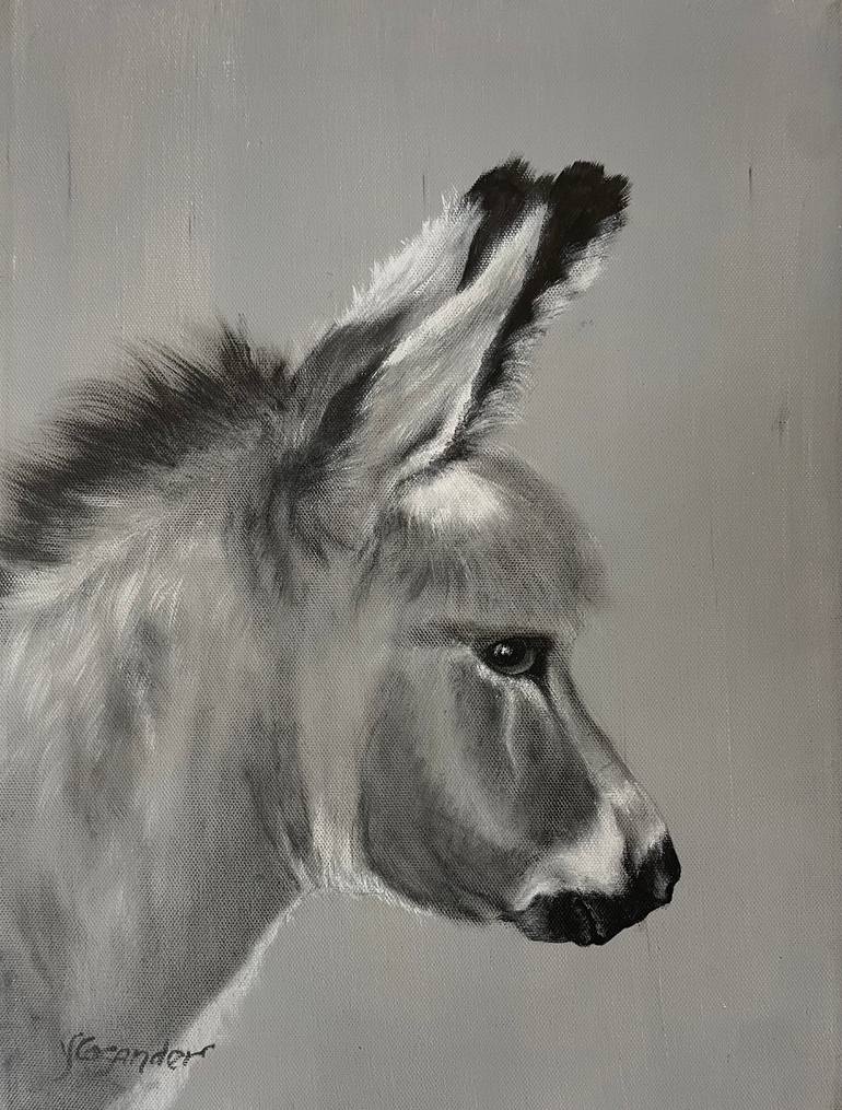Original Figurative Animal Paintings by Yvonne Casander