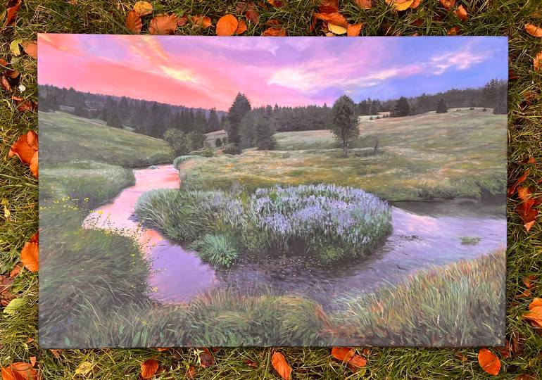 Original Realism Landscape Paintings by Martina PešTová