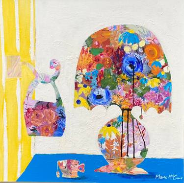 Original Abstract Still Life Paintings by Maree Mccrum