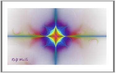Original Abstract Interiors Digital by Raz Write