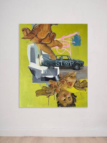 Original Contemporary Automobile Paintings by Mykhailo Korobkov