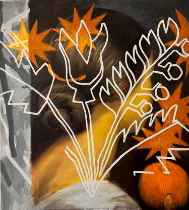 Original Contemporary Botanic Paintings by Mykhailo Korobkov