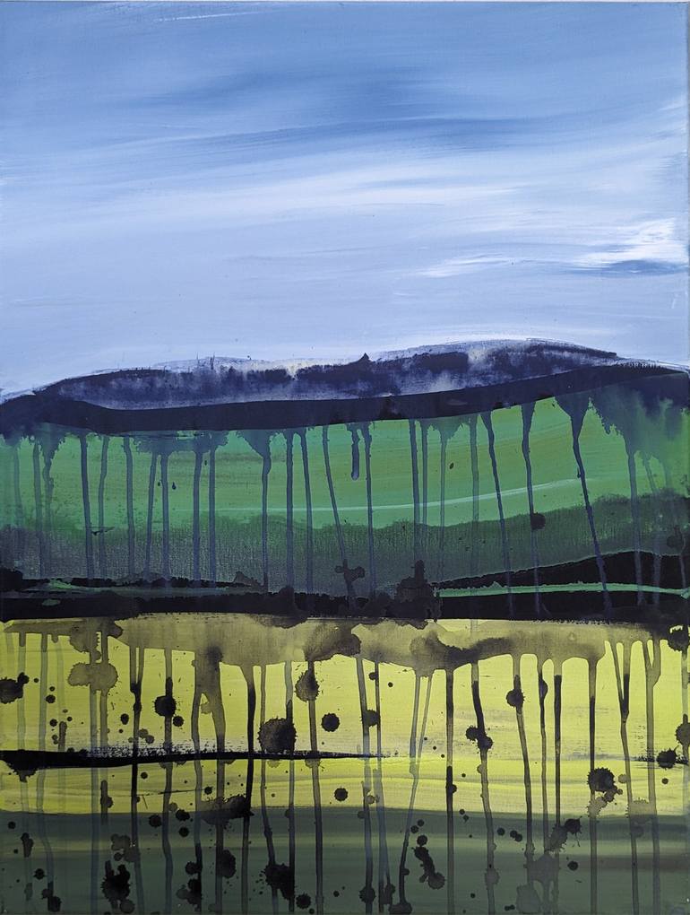 Original Abstract Expressionism Landscape Paintings by Carla Cassidy
