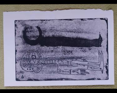 Print of Black & White Time Printmaking by Aldo Peredo