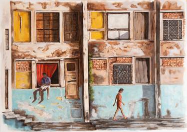 Original Conceptual Time Paintings by Américo De Carvalho E Sousa