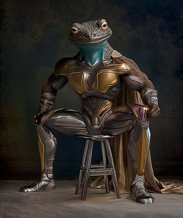 Original Artificial Intelligence Animal Digital by Philippe Lesuisse