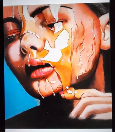 Original Algorithmic People Paintings by Hany Alzeid