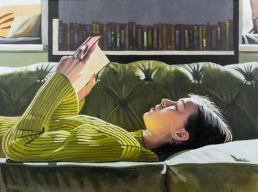 Original Contemporary Portrait Paintings by Yvan Favre