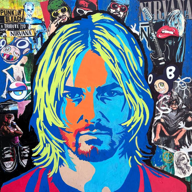 Print of Pop Art Pop Culture/Celebrity Mixed Media by Denis Mikhaylov