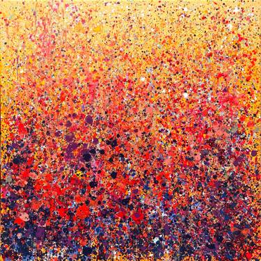 Original Abstract Expressionism Abstract Painting by Wagner Gaëlle