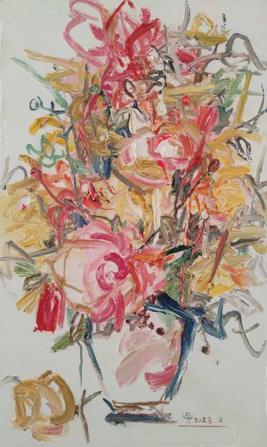 Original Abstract Expressionism Abstract Paintings by 翼鸣 贾