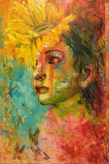 Original Conceptual Portrait Drawings by Lee Kp