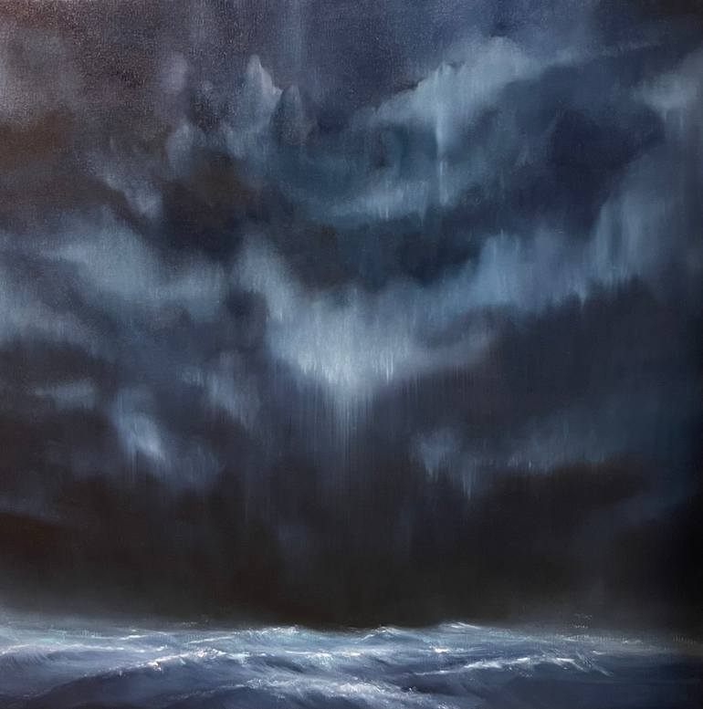 Original Abstract Expressionism Landscape Paintings by Daiva KaraliūTė