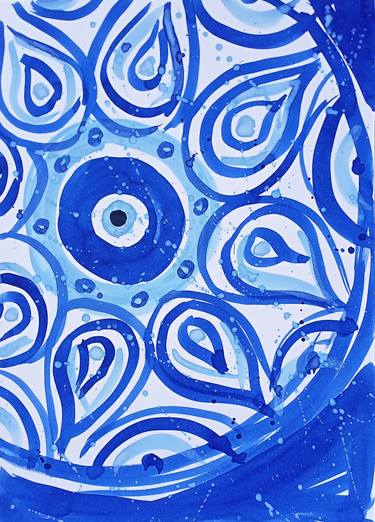 Original Abstract Patterns Drawings by Anna Aristova