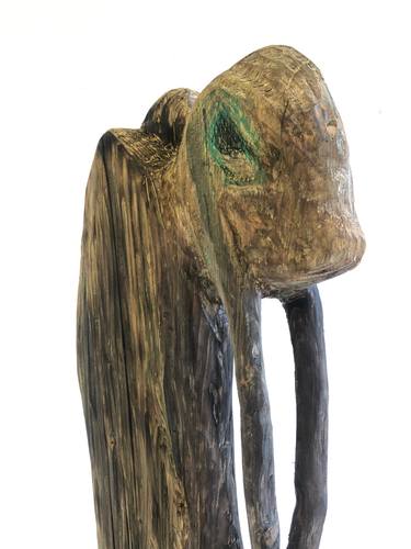 Original Contemporary Fantasy Sculpture by Xuemei Huang