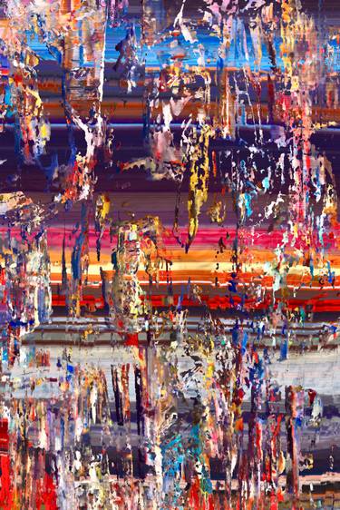 Original Abstract Expressionism Abstract Digital by House Of Sa
