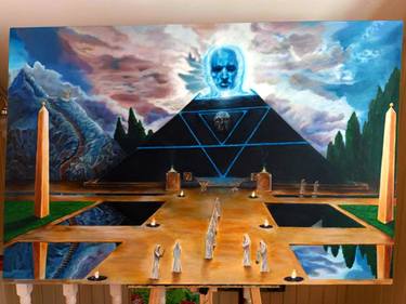 Original Conceptual Time Paintings by Ignacio Sanzana