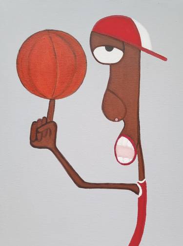 Original Contemporary Sports Painting by Maria Lica