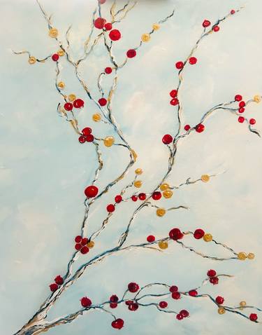 Original Impressionism Nature Paintings by Violeta Allaberdieva