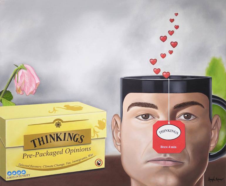 Print of Symbolism Humor Paintings by Angelo Asaro