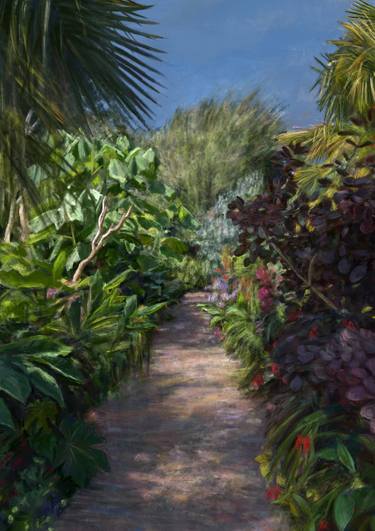 Original Impressionism Botanic Mixed Media by Melanie Watson