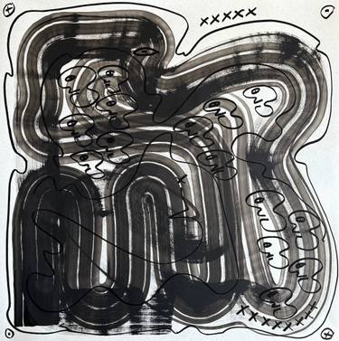 Original Abstract Painting by Maksym Skvortsov