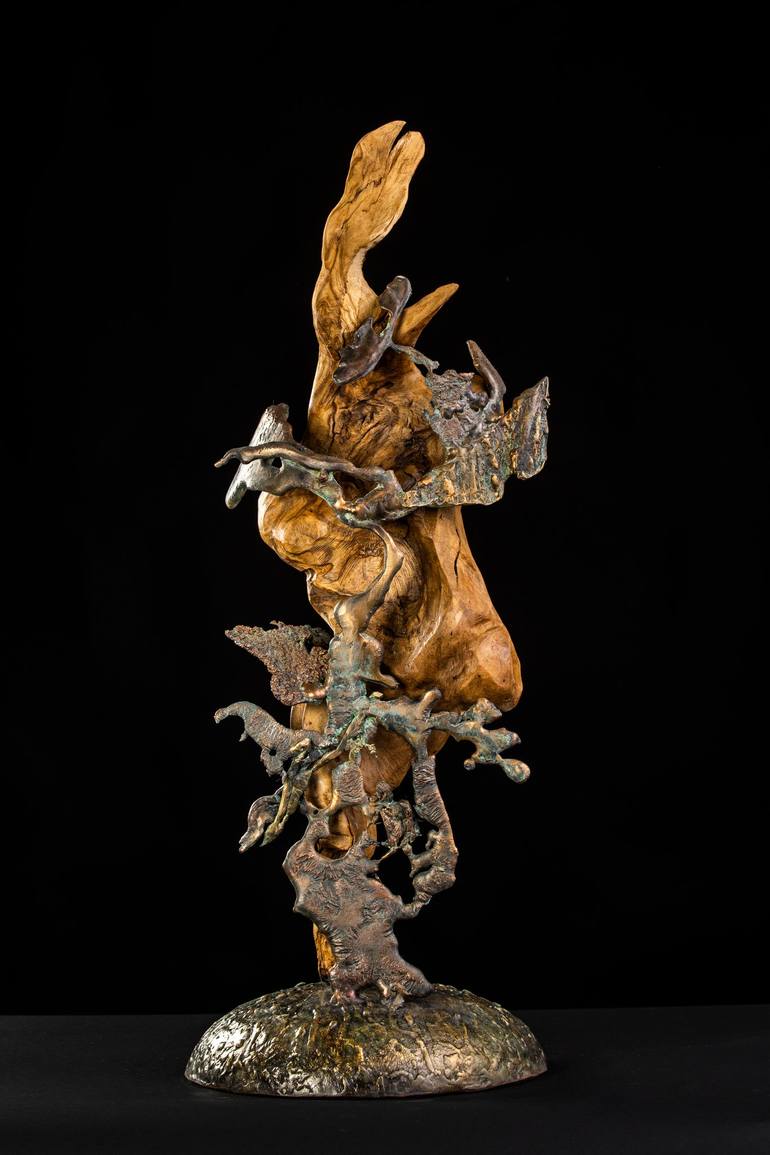 Original Abstract Expressionism Abstract Sculpture by Matilde Mancini