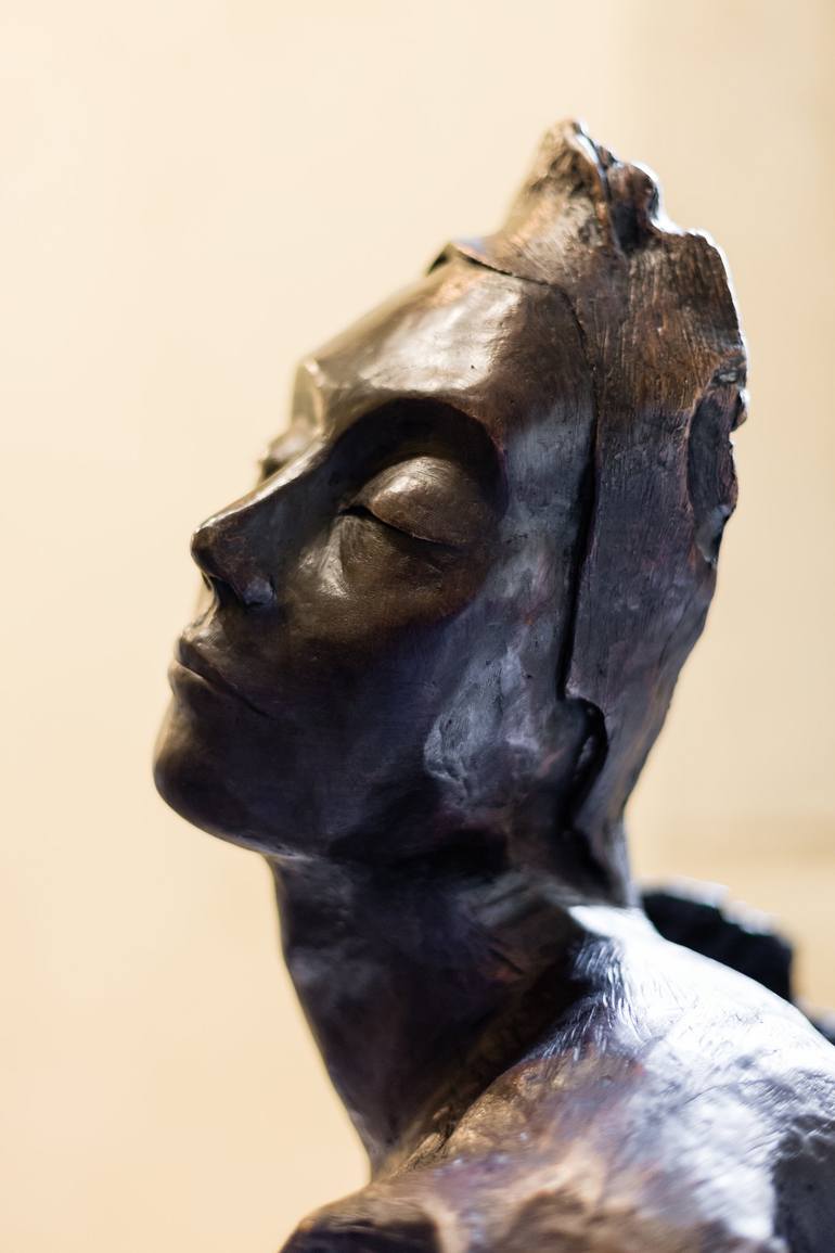 Original Expressionism People Sculpture by Matilde Mancini
