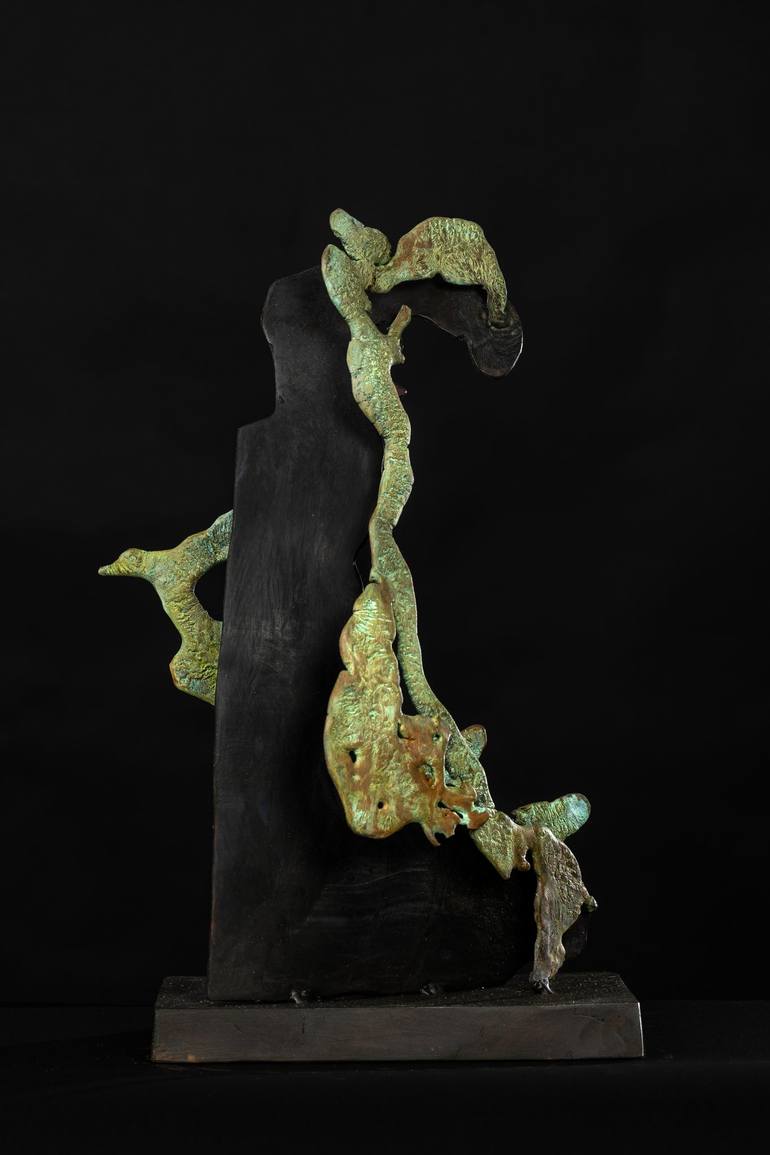 Original Abstract Expressionism Abstract Sculpture by Matilde Mancini