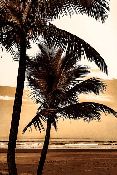Original Abstract Expressionism Beach Photography by Sergio Luiz Cerezer Benetti