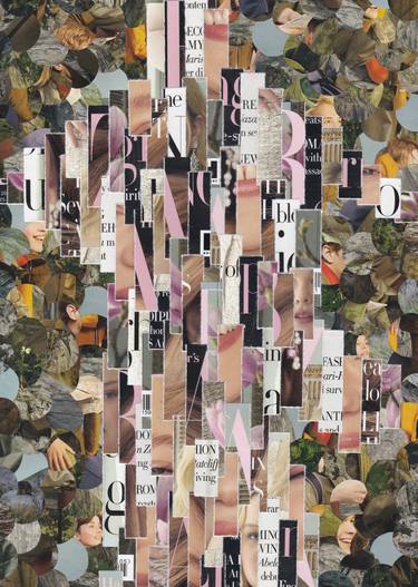 Original Abstract Religion Collage by Andy Winter