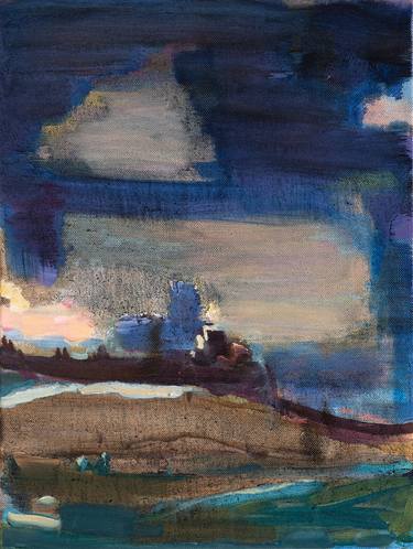 Original Abstract Expressionism Abstract Paintings by Asta Kulikauskaitė