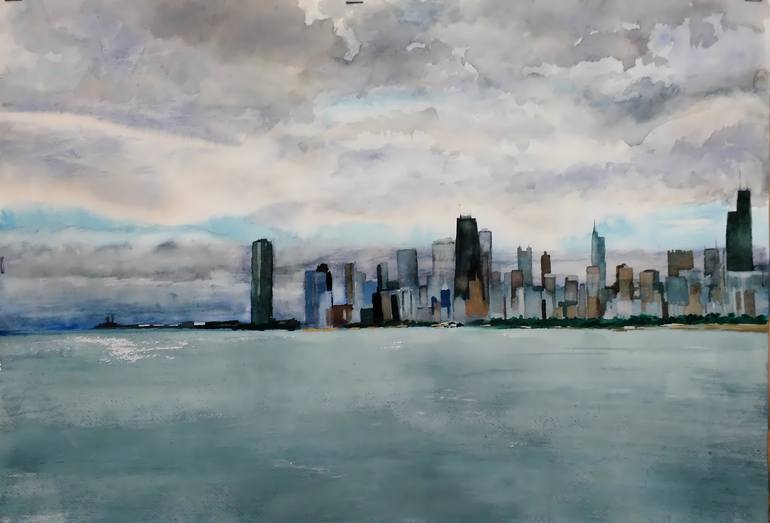 Print of Impressionism Cities Paintings by J Douglas Dalrymple