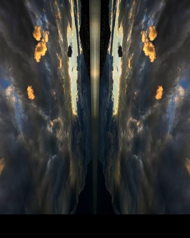 Original Abstract Landscape Digital by Maximilian Vermilye