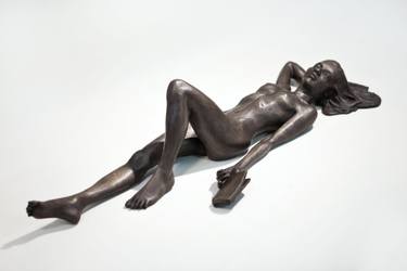 Original Figurative Nude Sculpture by Anna Weightman