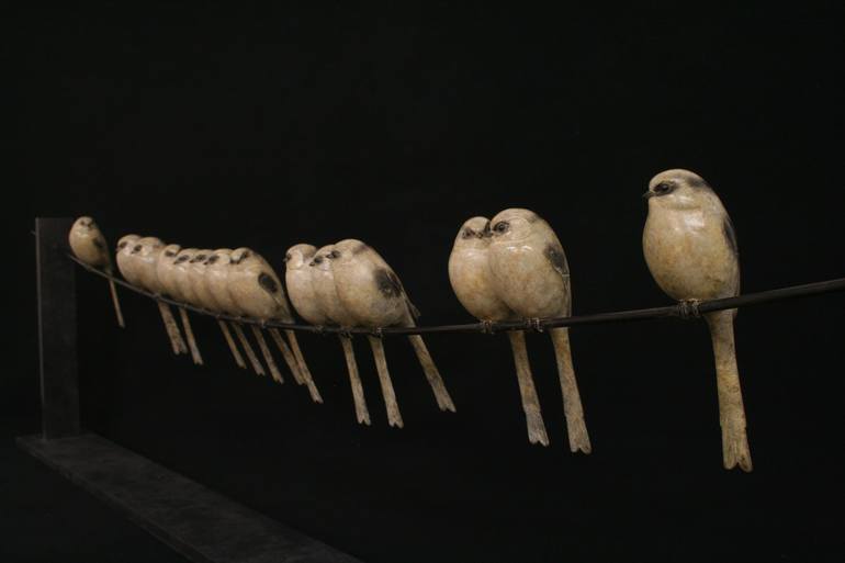Original Realism Animal Sculpture by Adam Binder