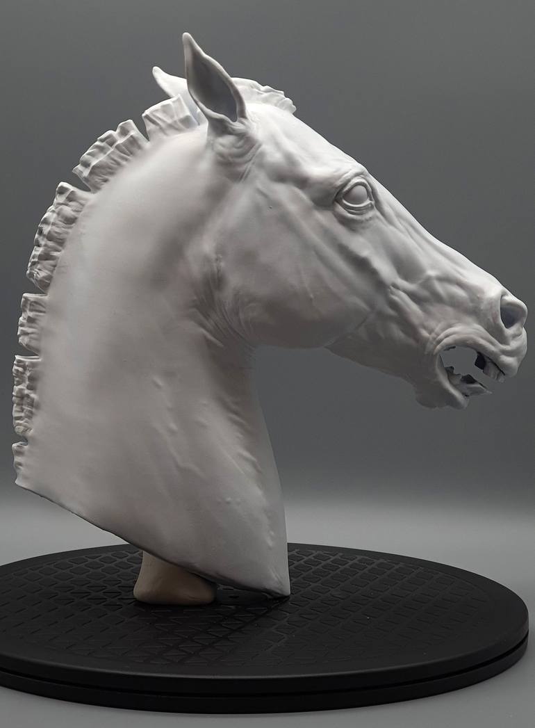 Original Figurative Animal Sculpture by Ran Manolov