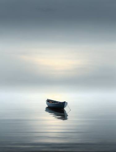 Print of Algorithmic Boat Digital by José Monzón
