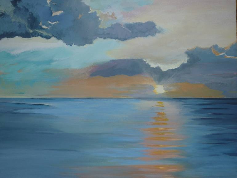 Original Contemporary Seascape Paintings by Lori Royce