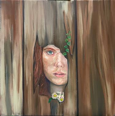 Original Conceptual Women Painting by Shanay Manitzky