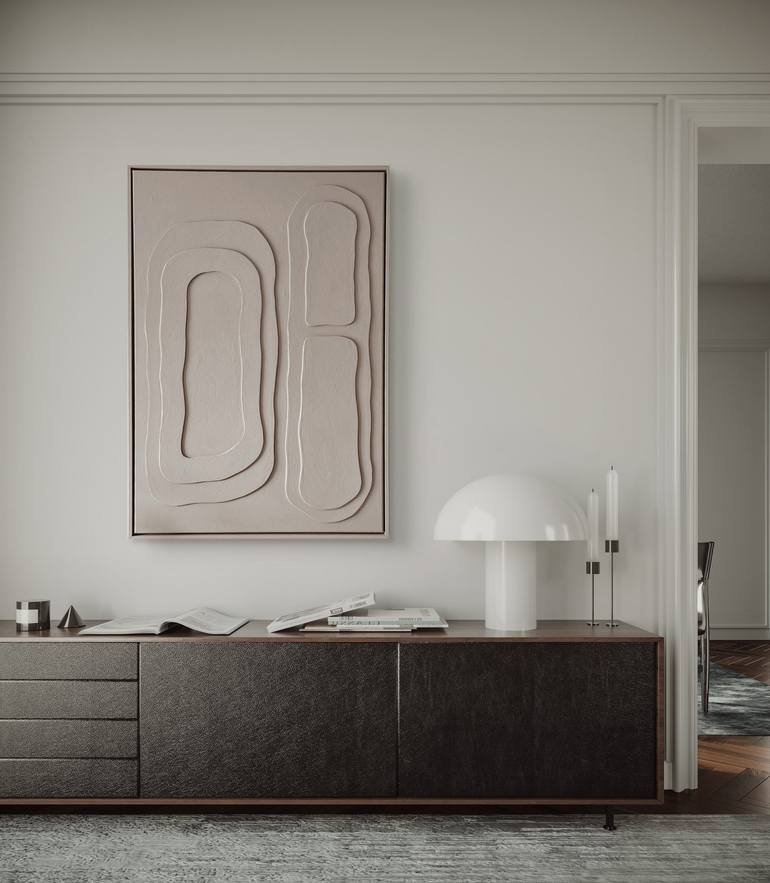 Original Minimalism Abstract Paintings by Rachel Stephanie 