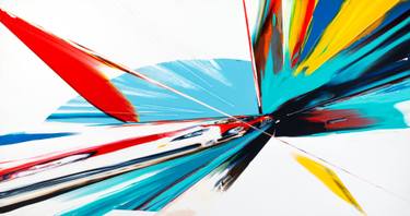 Original Abstract Expressionism Abstract Mixed Media by Minseok Kang