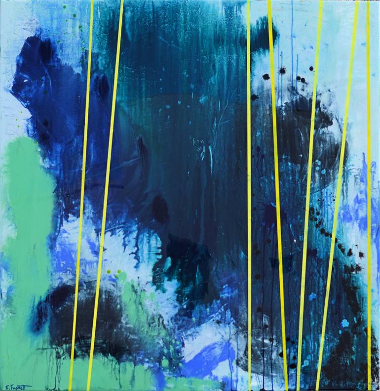 Original Contemporary Abstract Paintings by Eric Fassett